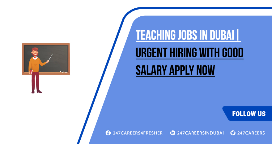 Teaching Jobs in Dubai
